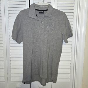 Zoo York Men's L Gray Polo